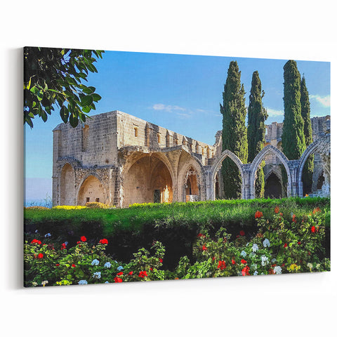 Cyprus Wall Art - Iconic Bellapais Abbey Ruins