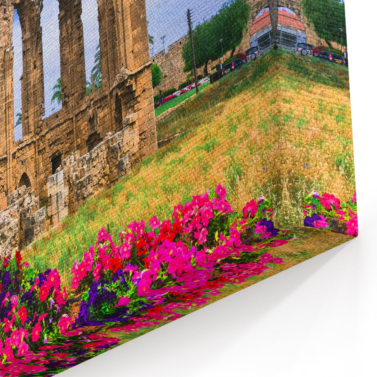 Cyprus Photography Art - Famagusta Coastal Ruins