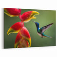 Dynamic Costa Rican Hummingbird Canvas - Vivid Wildlife Art