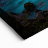 Enchanted Costa Rican Waterfall Canvas - Tranquil Nature Art