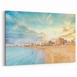 Larnaca Framed Prints - Serene Cyprus Beachscape