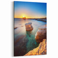 Paphos Wall Art - Sunset Shipwreck Seascape