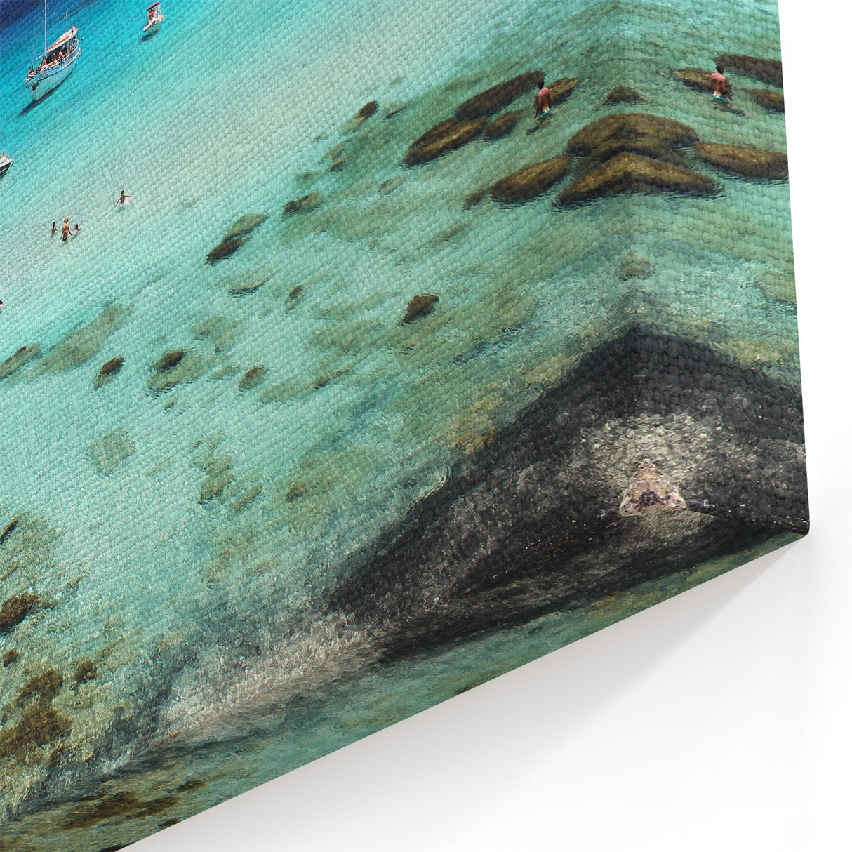 Mediterranean Decor - Cyprus Turquoise Waters Art