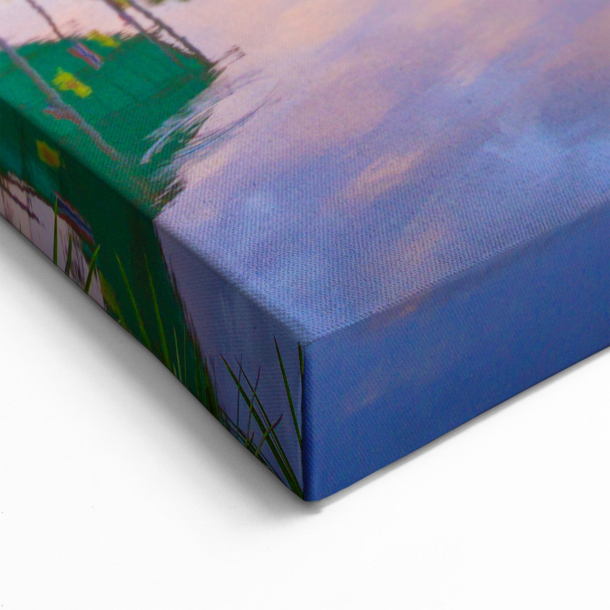 Sunset Reflections - Vietnam Temple Wall Art Scenery Print