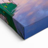 Sunset Reflections - Vietnam Temple Wall Art Scenery Print