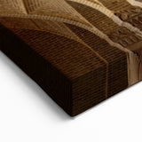 Historical Art of Iran - Persian Arches with Tile Design Wall Art