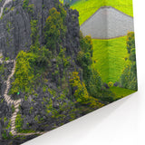 Sunset Summit at Mua Cave - Vietnam Temple Wall Art Print