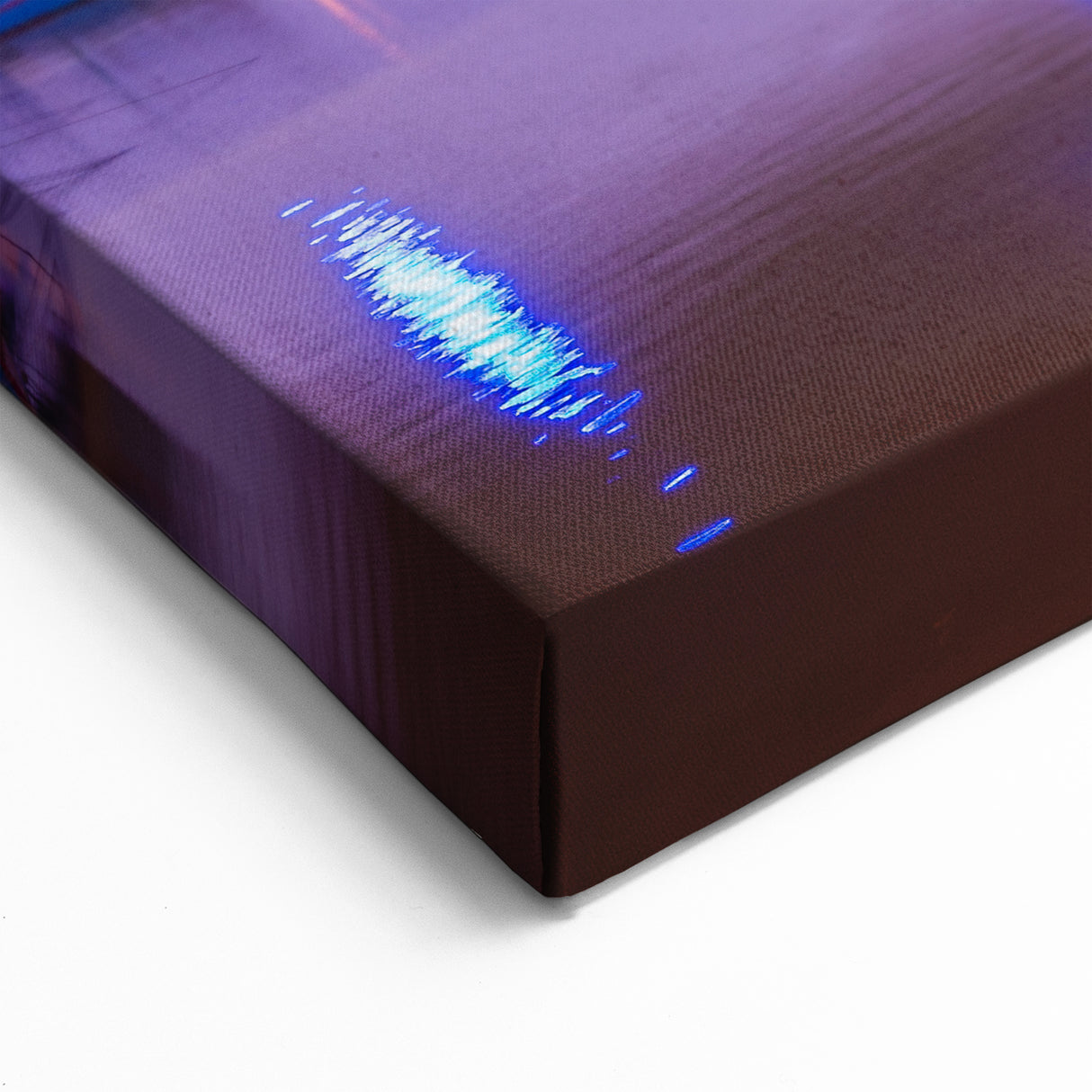 Illuminated Dragon Bridge - Vietnam Nighttime Cityscape Art Print