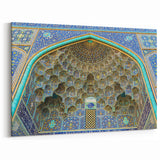Persian Art Prints - Stunning Iranian Architecture Wall Art in Blue