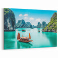 Turquoise Tranquility - Vietnam Landscape Wall Art