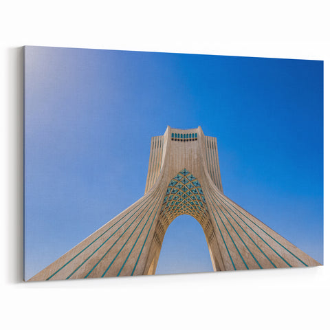 Azadi Tower Tehran Wall Art - Iconic Persian Architecture Print