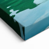 Serene Halong Bay - Traditional Boat in Calm Waters Art