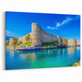 Cyprus Photography Art - Mediterranean Decor Kyrenia Castle Landscape