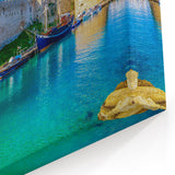 Cyprus Photography Art - Mediterranean Decor Kyrenia Castle Landscape