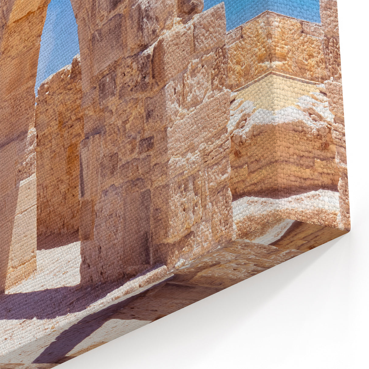 Greek Island Canvas - Scenic Cyprus Prints Ancient Ruins Art