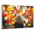 Colorful Istanbul Lanterns Canvas - Turkish Wall Art