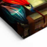 Colorful Istanbul Lanterns Canvas - Turkish Wall Art