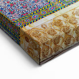 Persian Mosque Wall Art - Vibrant Arches with Intricate Tile Design