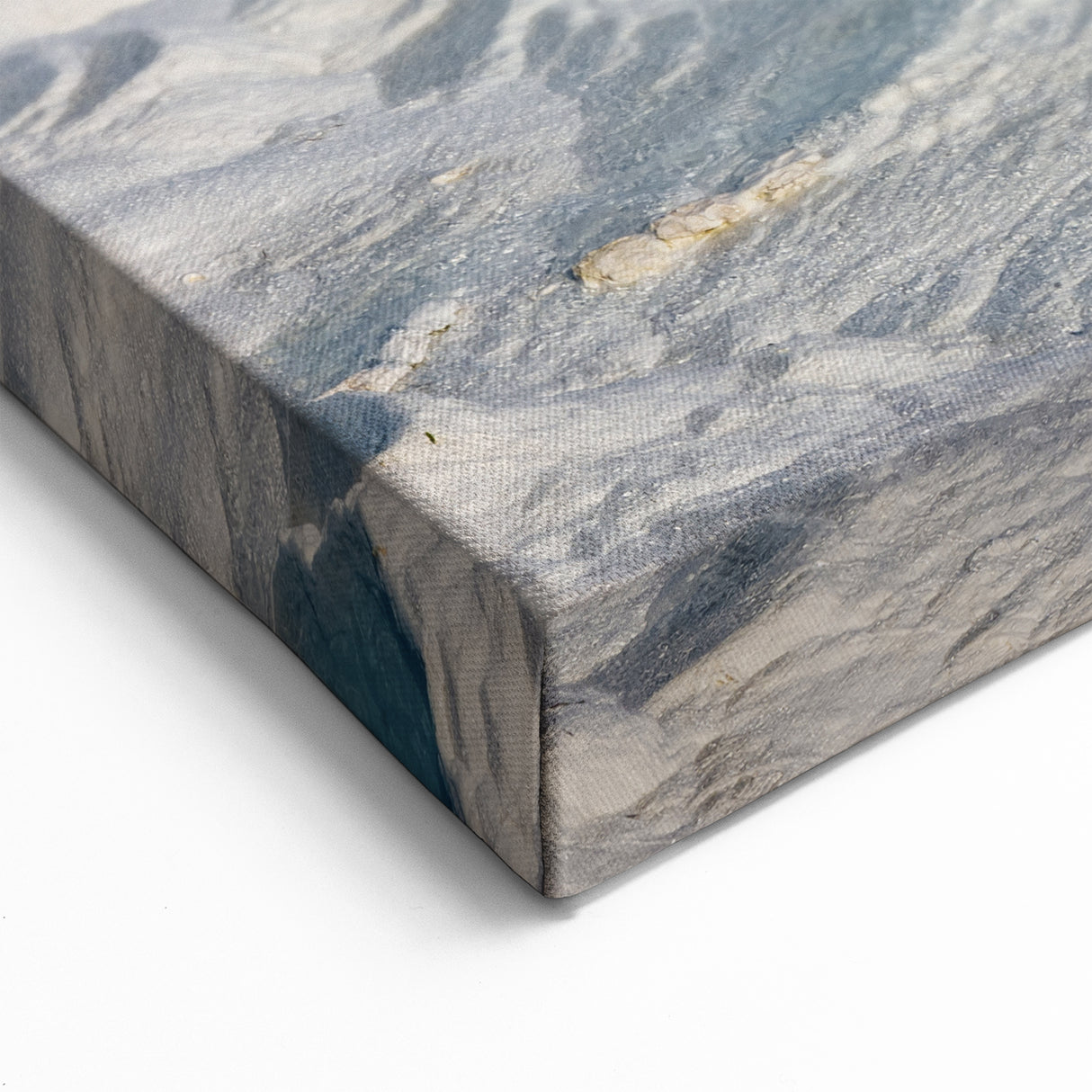 Pamukkale Thermal Pools Canvas - Turkish Natural Wonder Art