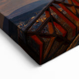 Sunset Over Turkish Watchtower Canvas - Heritage Wall Art