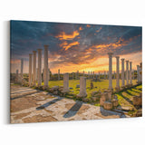 Nicosia Art Prints - Scenic Cyprus Prints Ancient Ruins at Sunset