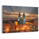 Czech Republic Wall Art – Prague Canvas Prints of Old Town Square