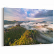 Czech Republic Wall Art – Scenic Czech Landscapes of Morning Mist