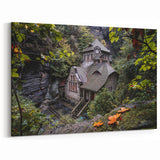 Bohemian Castles Art - Hidden Stone Cottage in Czech Forest