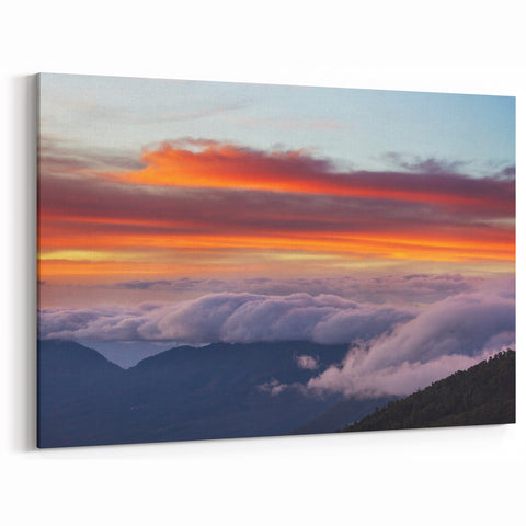 Central America Scenery - El Salvador Sunset Art