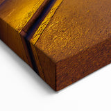 Persian Bridge Wall Art - Golden Arches Illuminated Against Night Sky