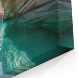 Iran Wall Art - Stunning Persian Canyon with Serene Waters Decor