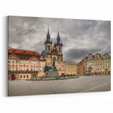 Czech Republic Wall Art - Iconic Prague Square Panorama