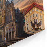 Prague Photography Prints - Majestic Cathedral at Sunset