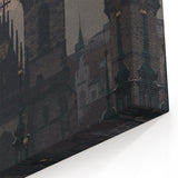 Scenic Prague Prints - Sunset Silhouettes over Old Town