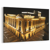 San Salvador Cityscape - Illuminated Theater Night Art