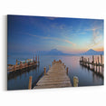 Scenic Guatemala Canvas - Tranquil Lake Atitlan