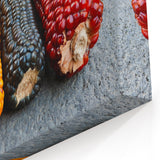 Guatemalan Art Prints - Colorful Corn Mosaic