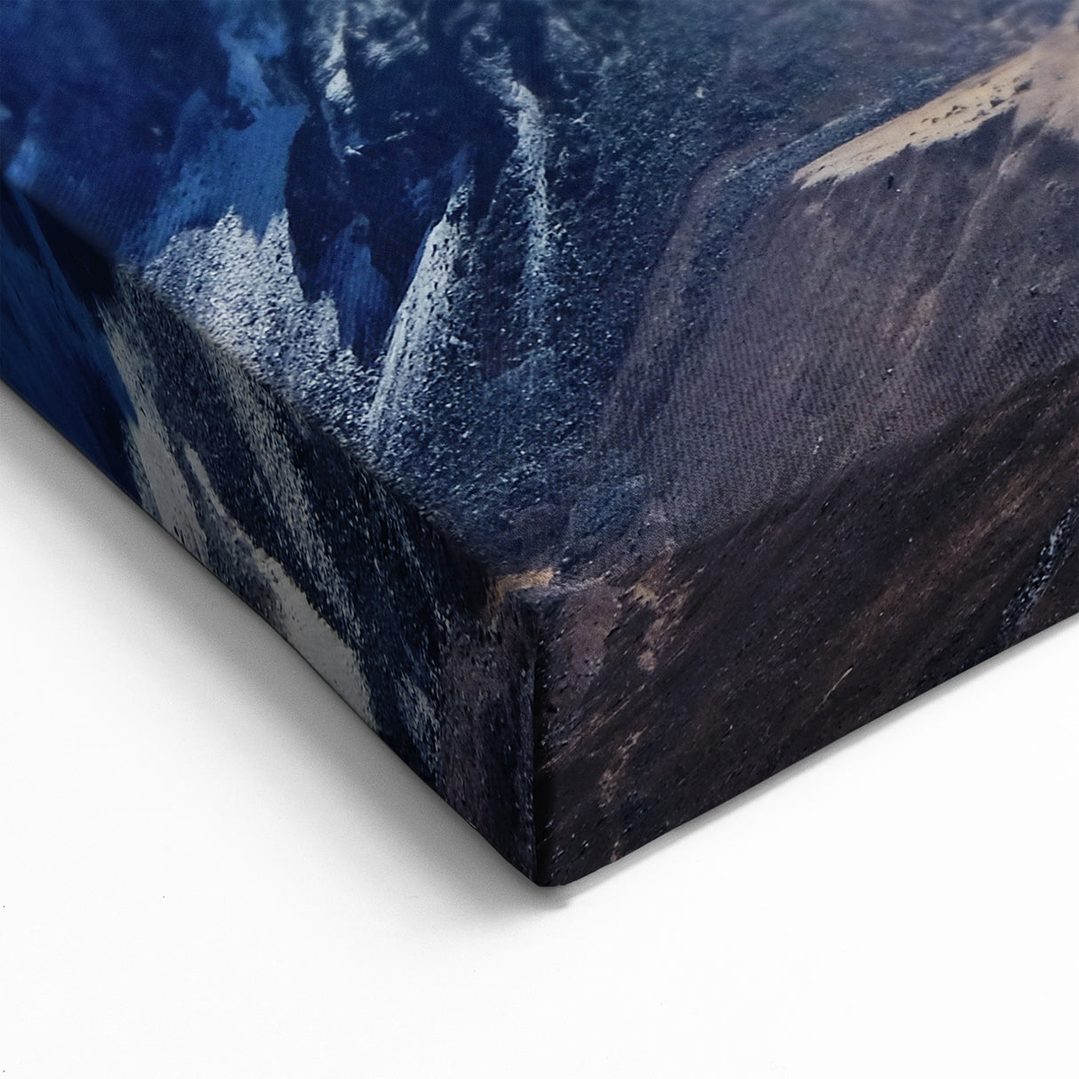 Everest Landscape Art - Clear Blue Sky and Rugged Peaks