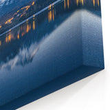 Scenic Guatemala Canvas - Starlit Mountain Reflections