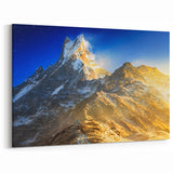 Everest Dawn Trek Art - Climber's Sunrise View