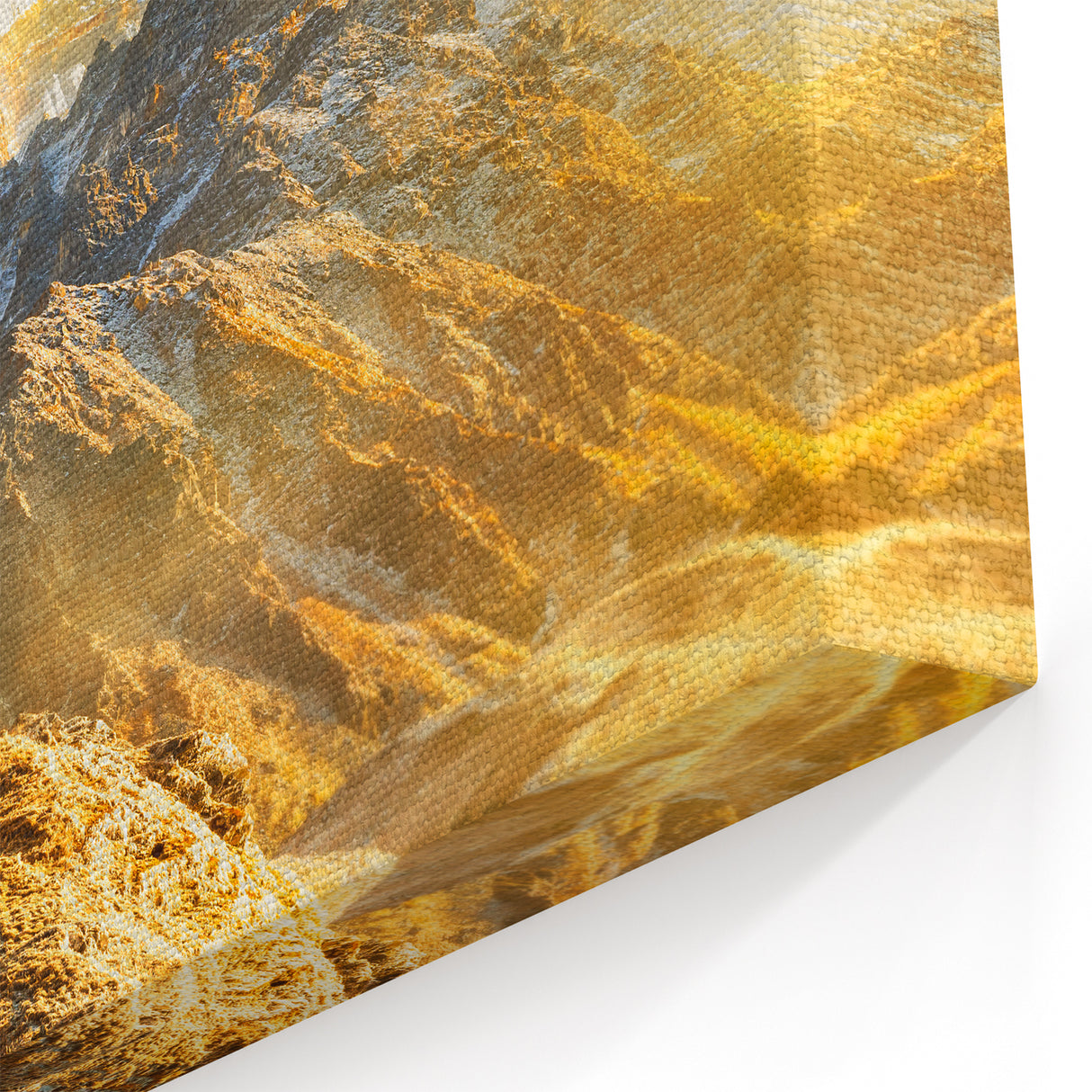 Everest Dawn Trek Art - Climber's Sunrise View