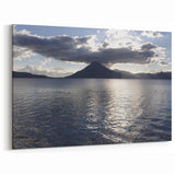 Scenic Guatemala Canvas - Dramatic Volcano Sunset