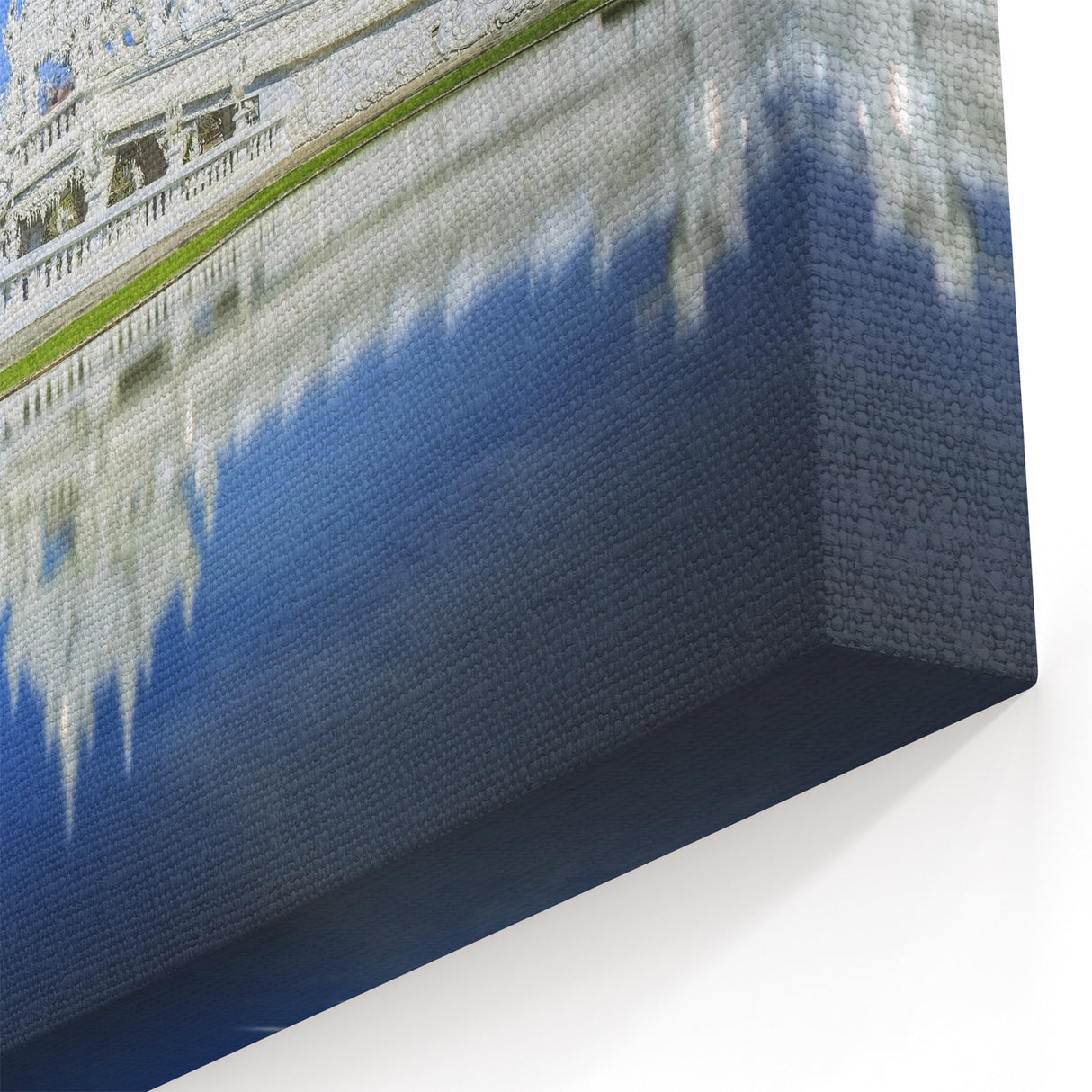 White Temple Bangkok Canvas Art - Ethereal Thai Architectural Decor