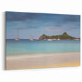 Saint Lucia Canvas Prints - Caribbean Island Sailing and Ocean View