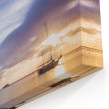 Saint Lucia Canvas Prints - Caribbean Island Piton Mountain Sunset View