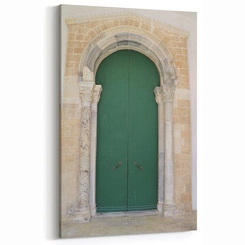 Saint Lucia Canvas Prints - Caribbean Island Historic Archway Decor