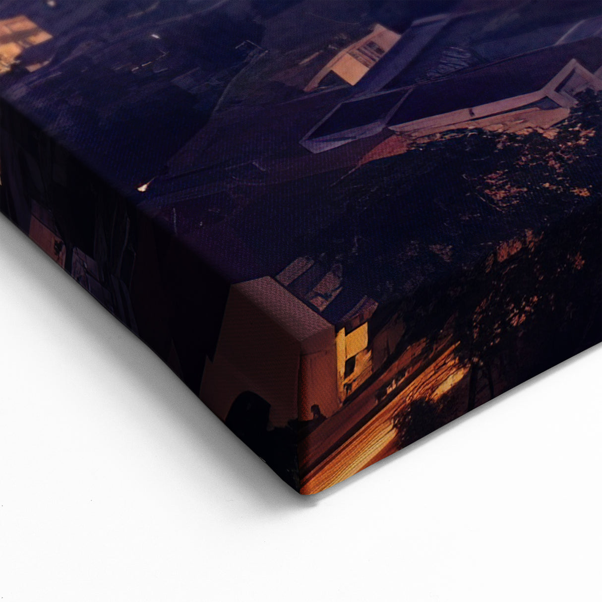 Scenic Guatemala Canvas - Misty Twilight Cityscape