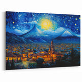 Antigua Street Art - Volcanic Horizon at Dusk