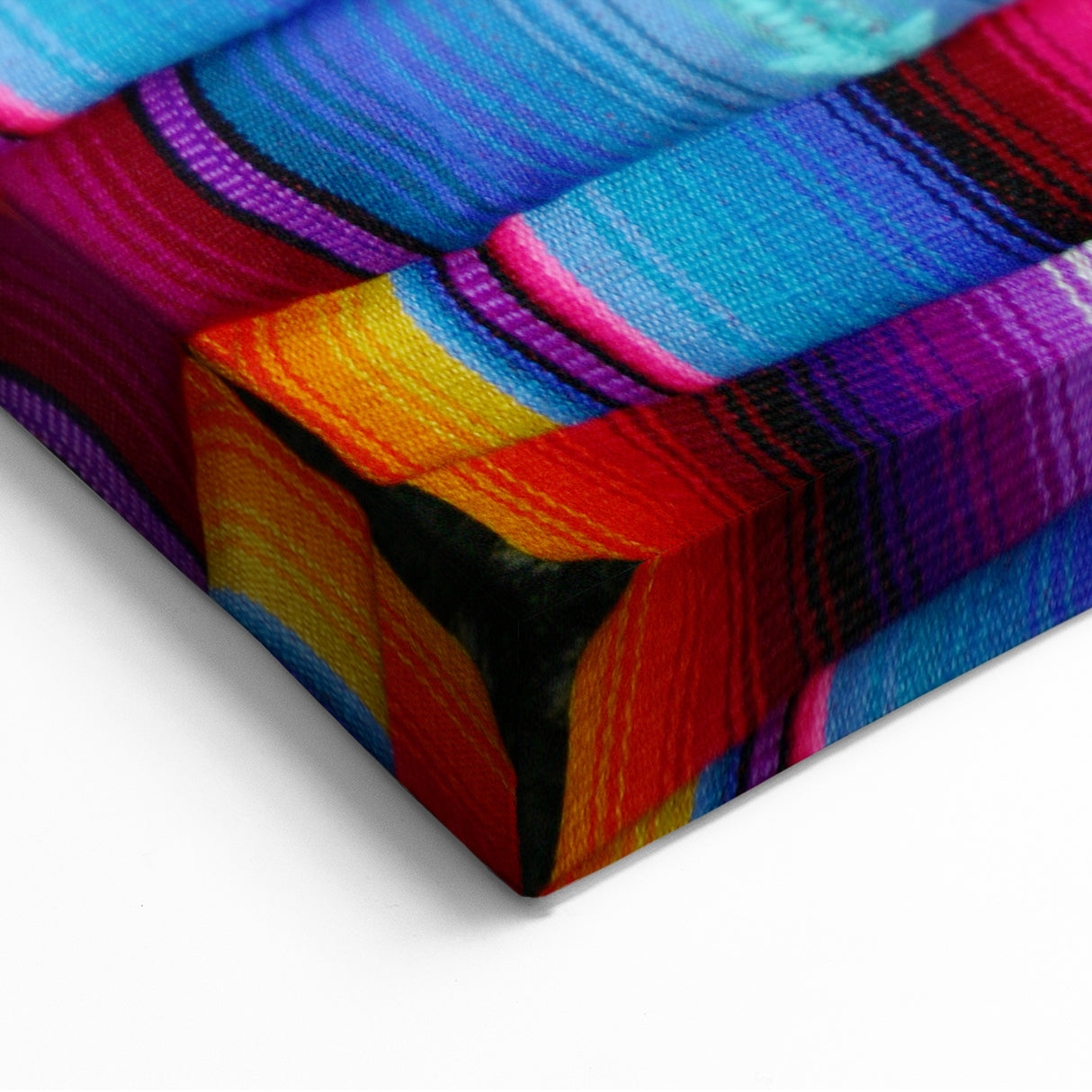 Vibrant Honduran Textile Art - Colorful Wall Decor
