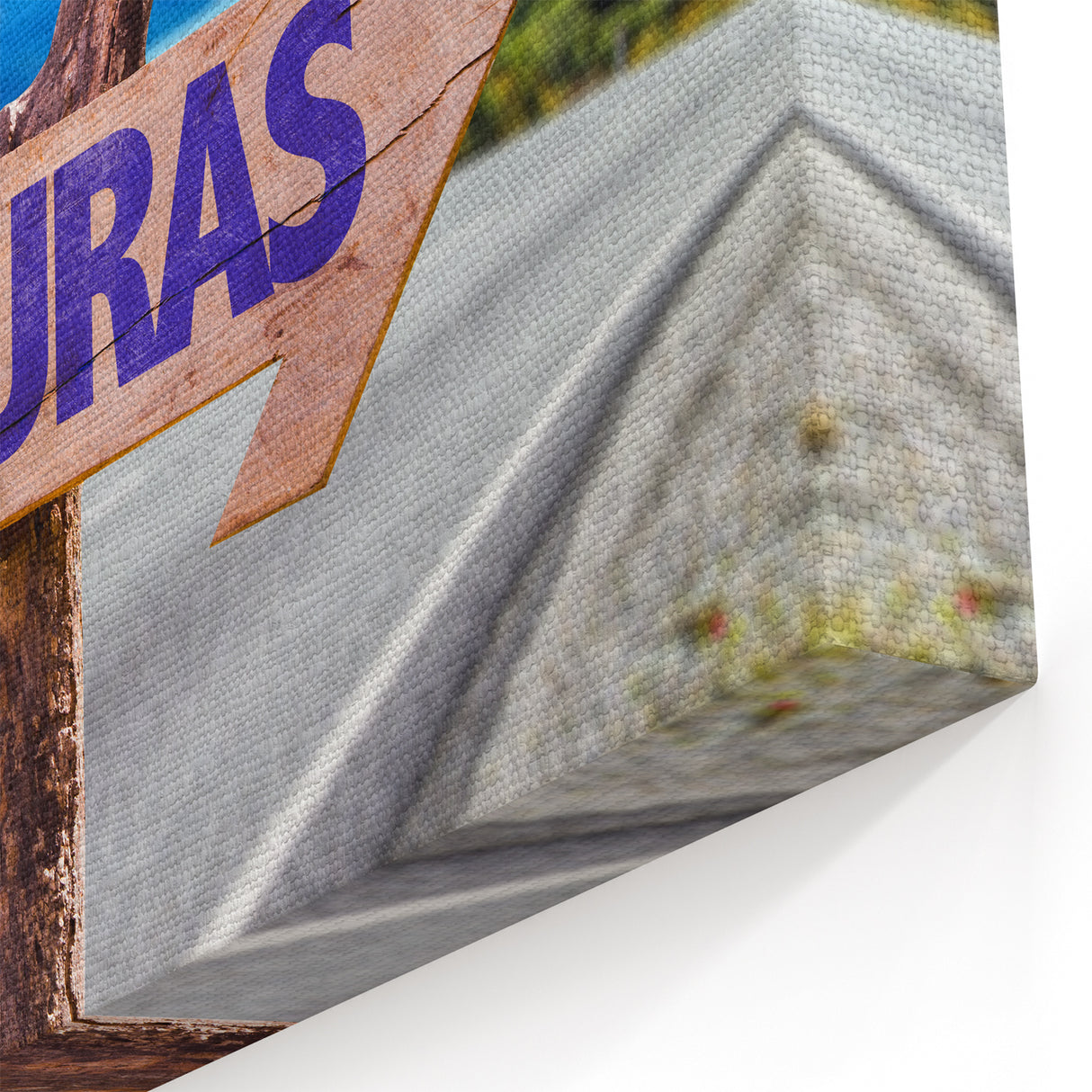 Honduras Directional Signpost - Travel Inspired Wall Art
